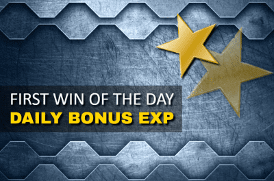 First Win - Daily Bonus Experience!